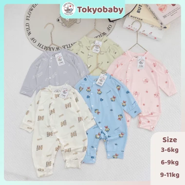 VOUCHER 20K - Combo Body Dài Tay Peptit Quảng Châu Mềm Mại Cho Bé 0-9M Giá Chỉ 165k Tokyobaby 2 VOUCHER 20K - Combo Body Dài Tay Peptit Quảng Châu Mềm Mại Cho Bé 0-9M Giá Chỉ 165k Tokyobaby 2