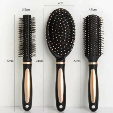 VOUCHER KHÁCH MỚI - Set 3 Lược Chống Rối Tóc Cao Cấp (gỡ rối + chải khô nhanh + bảo vệ tóc) 3