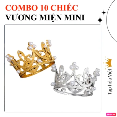 Vương Miện Mini Trang Trí Bánh Sinh Nhật Hoa Cúc - Giảm 18% còn 45536đ 2 Vương Miện Mini Trang Trí Bánh Sinh Nhật Hoa Cúc - Giảm 18% còn 45536đ 2