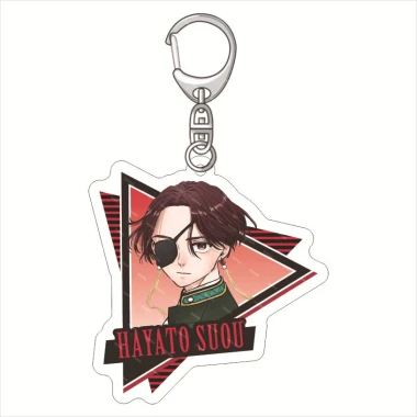 Wind Breaker Anime Móc Khóa Nữ Mitsuki Kiryu Sakura Haruka Acrylic Móc Chìa Khóa Người Đàn Ông Móc Khóa Mặt Dây Chuyền 6