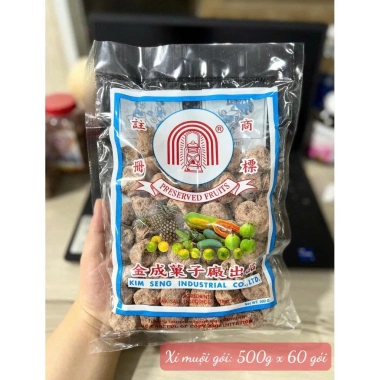 Xí Muội Mặn Ngọt Kim Seng Thái Lan - Hương vị đậm đà, giảm giá, chỉ 55,000 đ