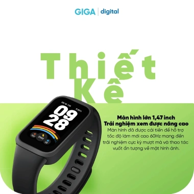 Xiaomi Smart Band 9 Active – Vòng đeo tay màn hình TFT 1,47 inch, giảm giá 559k 4