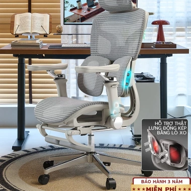 Xpanse T9 ghế công thái học ghế gaming đệm lưng kép 4 lò xo, lưới du pont ghế xoay văn phòng ghế làm việc