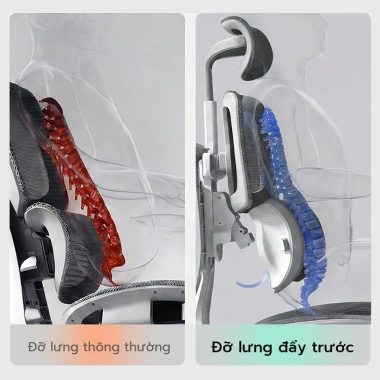 Xpanse X360 – Ghế công thái học, tựa lưng linh hoạt, đệm êm, 300kg, giá 4,8 triệu