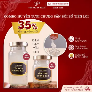 Yến Sào Khánh Hòa Chưng Sẵn 11 Vị Giảm 22% - 61600đ - Yến Nguyên Chất 35% Tiện Lợi Ngon Miệng 2 Yến Sào Khánh Hòa Chưng Sẵn 11 Vị Giảm 22% - 61600đ - Yến Nguyên Chất 35% Tiện Lợi Ngon Miệng 2