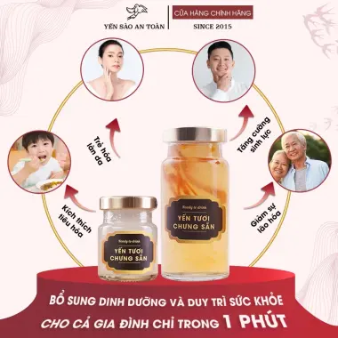 Yến Sào Khánh Hòa Chưng Sẵn 11 Vị Giảm 22% - 61600đ - Yến Nguyên Chất 35% Tiện Lợi Ngon Miệng 5 Yến Sào Khánh Hòa Chưng Sẵn 11 Vị Giảm 22% - 61600đ - Yến Nguyên Chất 35% Tiện Lợi Ngon Miệng 5