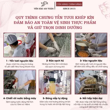 Yến Sào Khánh Hòa Chưng Sẵn 11 Vị Giảm 22% - 61600đ - Yến Nguyên Chất 35% Tiện Lợi Ngon Miệng 7 Yến Sào Khánh Hòa Chưng Sẵn 11 Vị Giảm 22% - 61600đ - Yến Nguyên Chất 35% Tiện Lợi Ngon Miệng 7