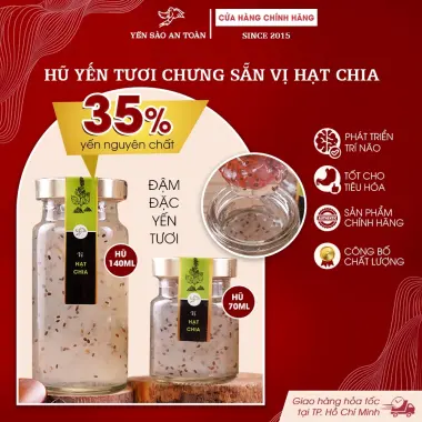 Yến Sào Khánh Hòa Chưng Sẵn 11 Vị Giảm 22% - 61600đ - Yến Nguyên Chất 35% Tiện Lợi Ngon Miệng 14 Yến Sào Khánh Hòa Chưng Sẵn 11 Vị Giảm 22% - 61600đ - Yến Nguyên Chất 35% Tiện Lợi Ngon Miệng 14