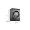 [02-04.02] Voucher Shopee đến 3TR| Máy giặt cửa trước Bosch 10kg WGG25.401SG - Series 6 (than chì) - Hàng chính hãng 5
