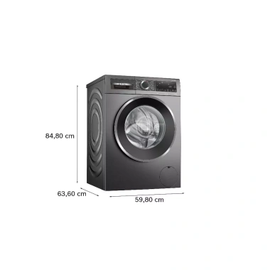 [02-04.02] Voucher Shopee đến 3TR| Máy giặt cửa trước Bosch 10kg WGG25.401SG - Series 6 (than chì) - Hàng chính hãng 5