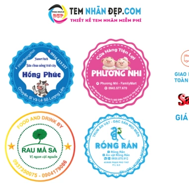 1000 Tem nhãn, Thiết kế theo yêu cầu 2
