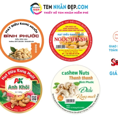 1000 Tem nhãn, Thiết kế theo yêu cầu 5