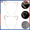 2 Chiếc Các Loại Màu Tai Mèo Băng Đô Quấn Tóc Kim Cương Giả Hợp Kim Trang Trí Tóc Cho Bé Gái Đảng Cosplay Phụ Kiện zhchuangx 3