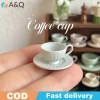2 Chiếc Nhà Búp Bê Thu Nhỏ Đồ Ăn Mini Họa Tiết Dọc Cà Phê - Mô Hình Đồ Chơi Phụ Kiện 5