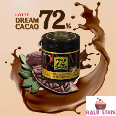 [2 Loại] Sô cô la đắng Lotte Dream Cacao 56% - 72% Chocolate đắng Lotte hủ 86gr - Hàn Quốc 2