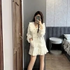 [216] Váy Lụa Bèo Cúc Đồng Dáng Babydoll Siêu Xinh Có Ảnh Thật 3