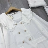 [216] Váy Lụa Bèo Cúc Đồng Dáng Babydoll Siêu Xinh Có Ảnh Thật 7
