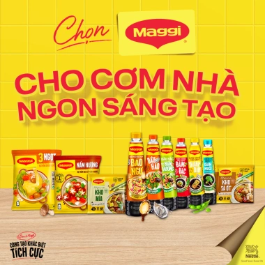 5 gói Xốt gia vị nền Maggi Kho sả ớt 6