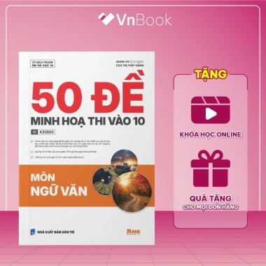 60 đề minh hoạ ôn thi 10 môn Ngữ Văn, nội dung chi tiết, giảm giá còn 145.000đ - VnBook 4