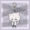 6CM Cute Anime Keychain Link Click Acrylic Key Chain Kawaii Bag Pendent Cheng Xiaoshi Lu Guang Cartoon Keyring 8
