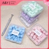 A & Y 50 Chiếc Mini Vuông Móng Tay Bọt Biển Bột Puff Nails Nghệ Thuật Gel Ba Lan Dụng Cụ Trang Điểm Mỹ Phẩm Đệm Móng Tay Áo Cho Phụ Kiện Làm Móng Tay.