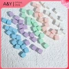 A & Y 50 Chiếc Mini Vuông Móng Tay Bọt Biển Bột Puff Nails Nghệ Thuật Gel Ba Lan Dụng Cụ Trang Điểm Mỹ Phẩm Đệm Móng Tay Áo Cho Phụ Kiện Làm Móng Tay. 9