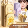 [ADP] Túi bút chì thời trang đơn giản Hộp đựng bút chì dung tích lớn Sinh viên Văn phòng phẩm Tổ chức Schoolbag Hình dạng Dây kéo Túi đựng bút chì Quà tặng VN 2