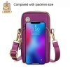 [ADP]Nylon Chống Thấm Nước Nữ Đeo Ngang Điện Thoại Đeo Vai Túi Nhỏ Ốp Lưng Ví Thắt Lưng vvn 4