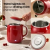 Ấm đun siêu tốc 1L inox 304 giữ nhiệt, sôi nhanh 3 phút, tự ngắt tiết kiệm điện chỉ 482k 4