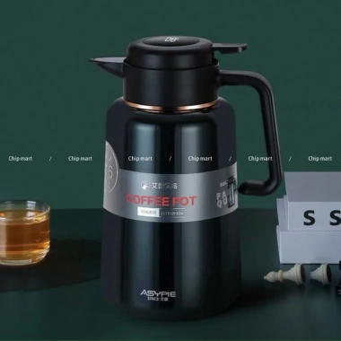Ấm giữ nhiệt ASYPIE 2L2 có đồng hồ cao cấp - Giảm 24% còn 315k - Inox 316 an toàn sức khỏe