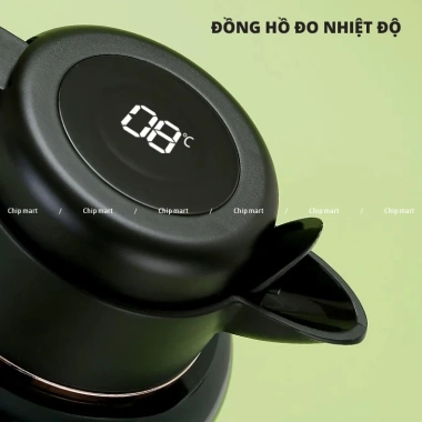 Ấm giữ nhiệt ASYPIE 2L2 có đồng hồ cao cấp - Giảm 24% còn 315k - Inox 316 an toàn sức khỏe 4