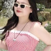 Áo 2 dây caro Bigsize 55-95kg mẫu 25HYAD017 giá ưu đãi 275.000 đồng 5
