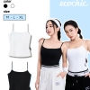 Áo 2 Dây Crop Nữ ECOCHIC Bra Trắng Đen Cotton Mềm Mại, Thấm Hút Mồ Hôi - 194k