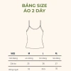 Áo 2 Dây Crop Nữ ECOCHIC Bra Trắng Đen Cotton Mềm Mại, Thấm Hút Mồ Hôi - 194k 3