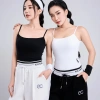 Áo 2 Dây Crop Nữ ECOCHIC Bra Trắng Đen Cotton Mềm Mại, Thấm Hút Mồ Hôi - 194k 4