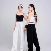 Áo 2 Dây Crop Nữ ECOCHIC Bra Trắng Đen Cotton Mềm Mại, Thấm Hút Mồ Hôi - 194k 7