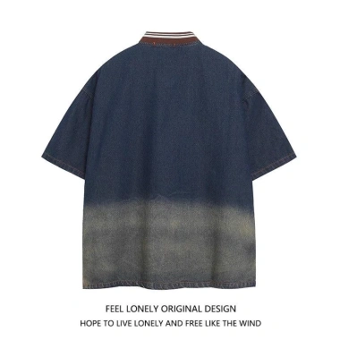 Áo bóng chày denim nhẹ mát, thiết kế hiện đại, chất liệu bền - Giảm còn 425.000đ