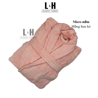 Áo choàng tắm Microfiber L&H giá rẻ chỉ 275k - Áo choàng ngủ khách sạn cao cấp 2 Áo choàng tắm Microfiber L&H giá rẻ chỉ 275k - Áo choàng ngủ khách sạn cao cấp 2