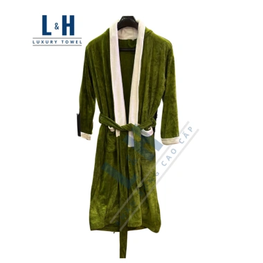 Áo choàng tắm Microfiber L&H giá rẻ chỉ 275k - Áo choàng ngủ khách sạn cao cấp