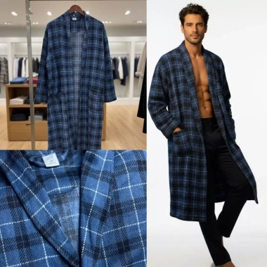 Áo choàng tắm nam lót nỉ cao cấp - Giảm 40% còn 140k - Áo tắm nam khách sạn thoáng mát