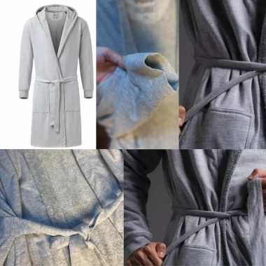 Áo choàng tắm nam lót nỉ cao cấp - Giảm 40% còn 140k - Áo tắm nam khách sạn thoáng mát