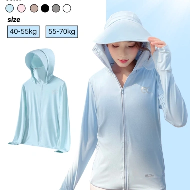 Áo chống nắng ECOCHIC UPF50+ cao cấp, co giãn thoáng mát, mỏng nhẹ - giá ưu đãi