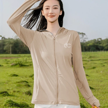 Áo chống nắng ECOCHIC UPF50+ cao cấp, co giãn thoáng mát, mỏng nhẹ - giá ưu đãi
