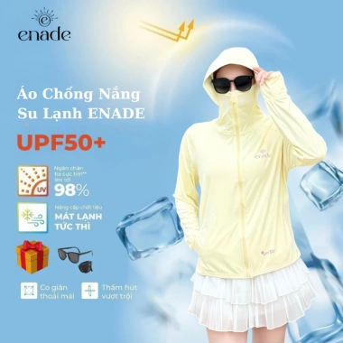 Ao Chong Nang Su Lanh 5D Han Nhap UPF 50+ Khuyen Mai Kinh - 50% giam, con 225k!