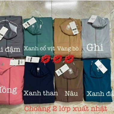 Áo chống nắng toàn thân 2 lớp thông hơi, nhẹ nhẹ, bảo vệ UV, chỉ 172.5k giảm giá 5