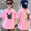 Áo cotton size 3-12, nam, nữ, trẻ em, giảm nửa giá, mát lạnh 10-11 tuổi 7