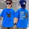Áo cotton size 3-12, nam, nữ, trẻ em, giảm nửa giá, mát lạnh 10-11 tuổi 9