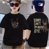 Áo cotton size 3-12, nam, nữ, trẻ em, giảm nửa giá, mát lạnh 10-11 tuổi 10