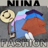 Áo croptop nữ form rộng tay ngắn cổ tròn bigsize thun NUNA FASHION giá 41.300 VNĐ 4
