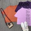 Áo croptop nữ form rộng tay ngắn cổ tròn bigsize thun NUNA FASHION giá 41.300 VNĐ 7